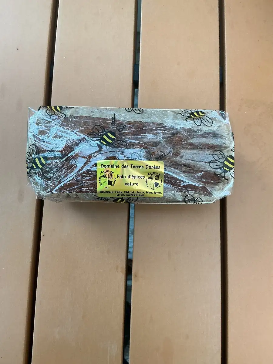 Pain d’épices nature 350g