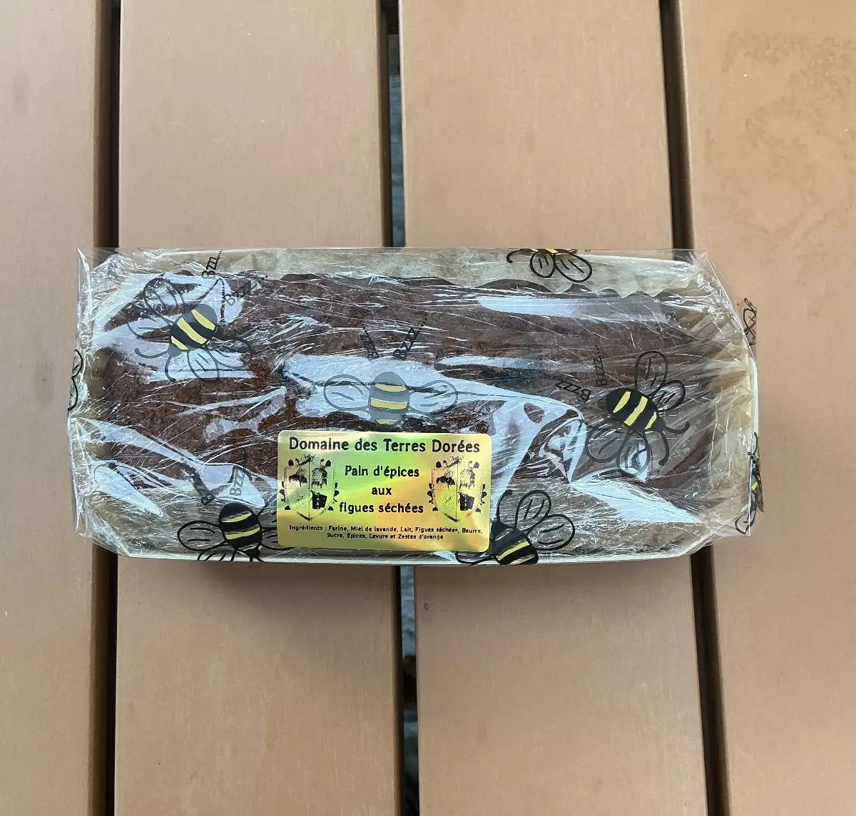 Pain d’épices aux figues séchées 350g